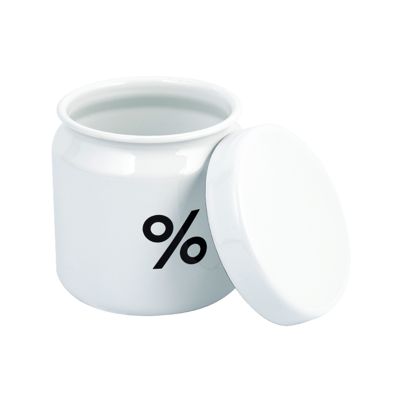 Jarro de café para esmalte