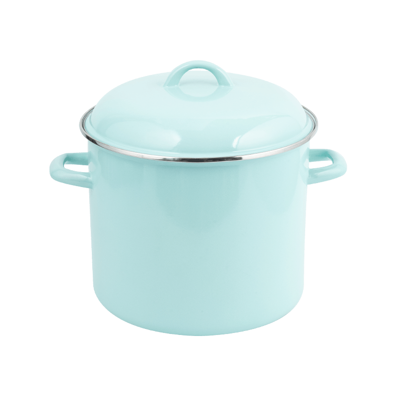 755d esmalte o balde de altura de mão dupla