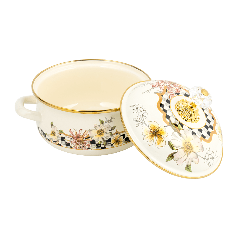 807D Pote de esmalte de mão dupla