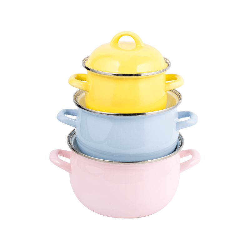 806d-5 aço inoxidável aro redondo Stockpot SIMMER Potão de esmalte 806d-5 aço inoxidável aro redondo Stockpot SIMMER Potão de esmalte